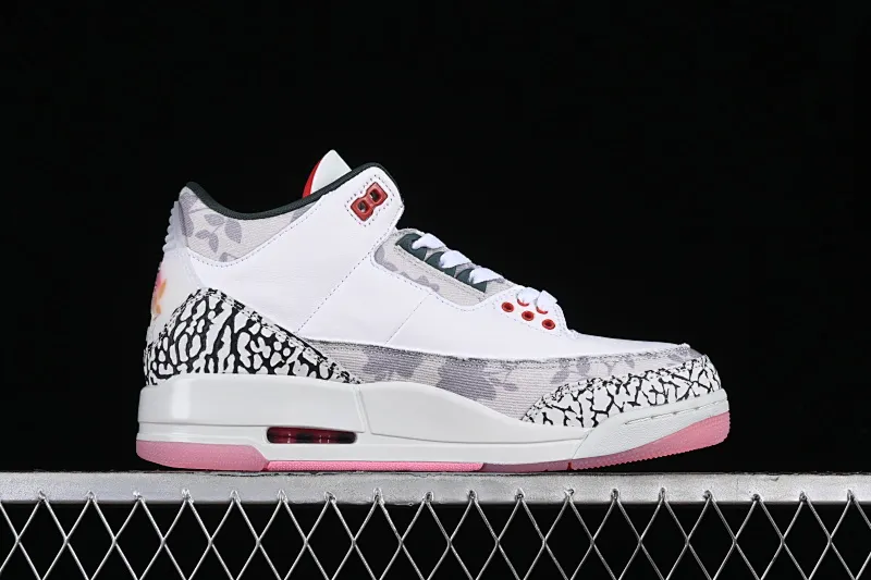All categories Air Jordan Jordan series basketball shoes Air Jordan 3 Air Jordan 3 Retro "Wings" AJ3 Joe 3 Flower HM6993-100